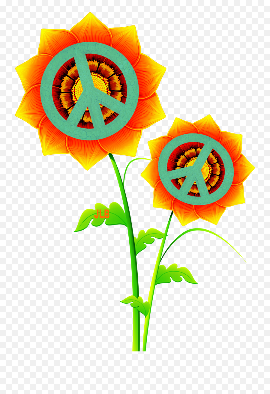 Hd Peace Love Happiness A - Hippie Flowers Piece Transparent Png,Happiness Png