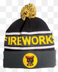 Black Cat Beanie - Beanie Png,Beanie Png