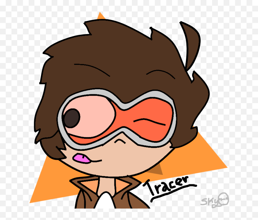 Download Overwatch Tracer - Cartoon Png Image With No Cartoon,Overwatch Tracer Png
