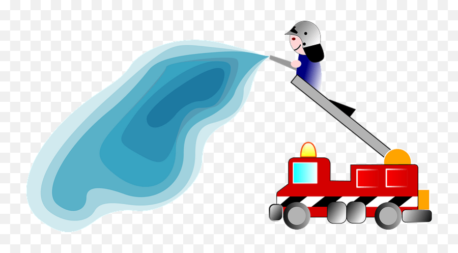 Firetruck And Fireman Clipart Free Download Transparent - Fire Truck Clip Art Png,Fire Truck Png
