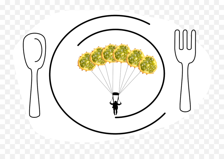 Food Design Vector Parachute - Free Image On Pixabay Gambar Makanan Untuk Desain Png,Parachute Png