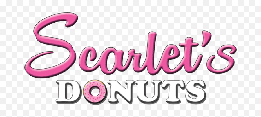 Scarletu0027s Donuts Fresh Tamales Filled Rounds - Graphic Design Png,Donut Logo