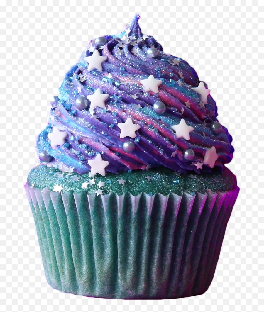 Galaxy Cupcakes Square Png Picture - Galaxy Cupcakes,Cupcake Png