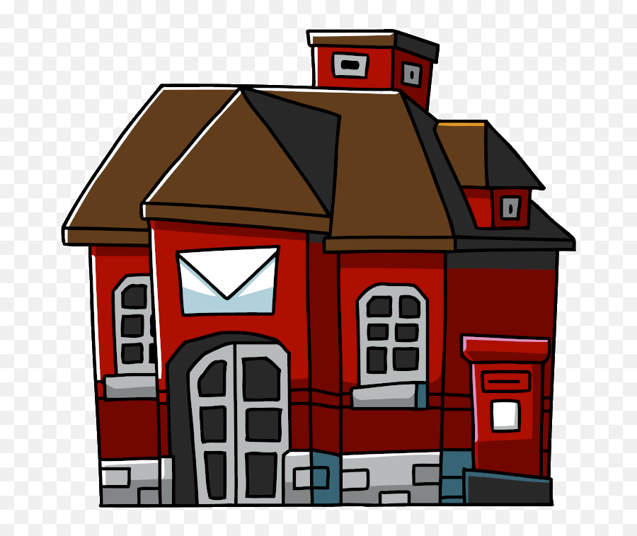 Post Office - Post Office Png Transparent Cartoon Jingfm Post Office Png,Office Building Png
