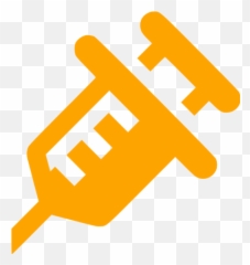Orange Syringe Icon - Free orange icons Blue Syringe Icon Png
