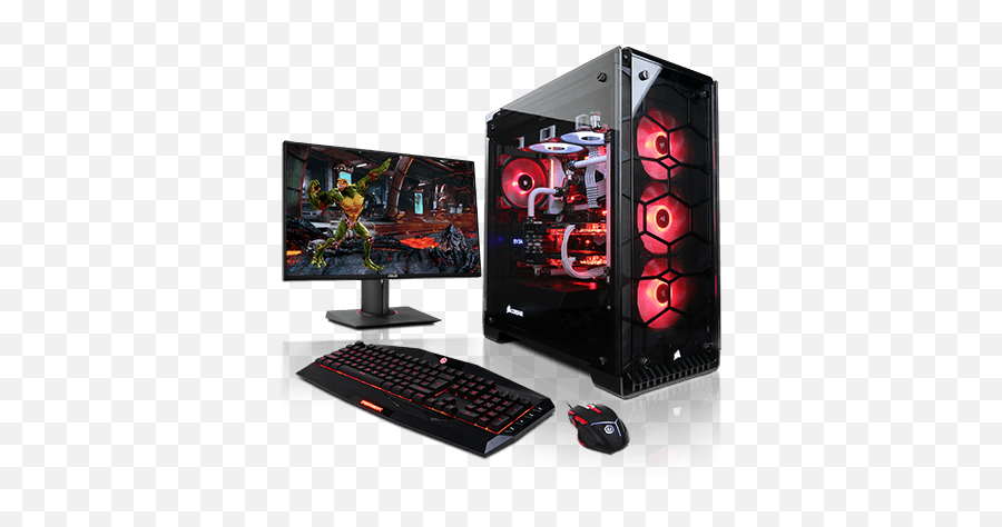 Customize Hyper Liquid Pro Gaming Pc - Pro Gaming Pc Png,Gaming Pc Png