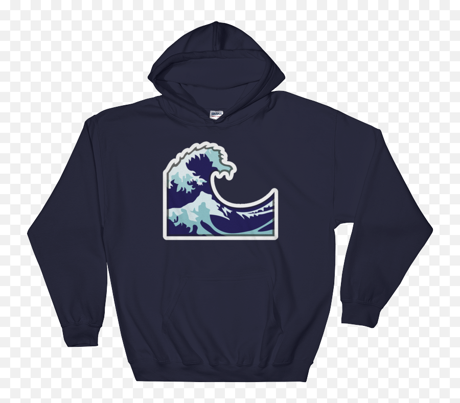 Download Water Wave - Just Emoji Super Depressed Hoodie Love Moschino Sweatshirt Png,Wave Emoji Png