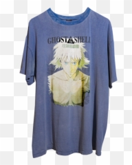 1995 Ghost In The Shell Suede Collar T - Shirt U2014 Gens Sauvages Png,Ghost In The Shell Png