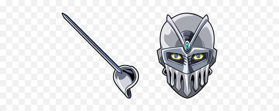 Bizarre Adventure Silver Chariot Cursor - Jojo Silver Chariot Head Png,Jojo's Bizarre Adventure Logo