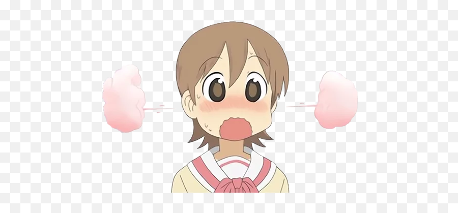 Telegram Sticker - Cartoon Png,Nichijou Logo