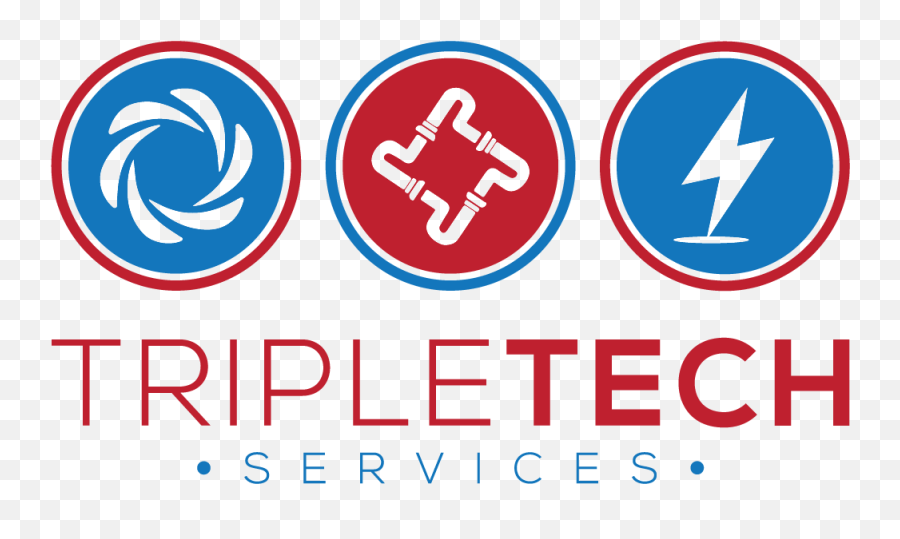 Hvac Plumbing Electrical Home Triple Tech Services - Hvac Plumbing And Electrical Png,Triple H Logo