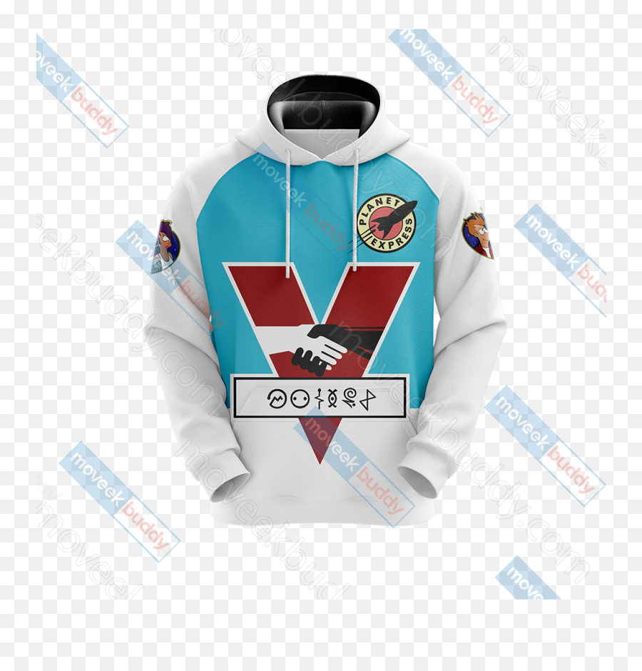 Futurama New Unisex 3d Hoodie - Hoodie Png,Futurama Logo