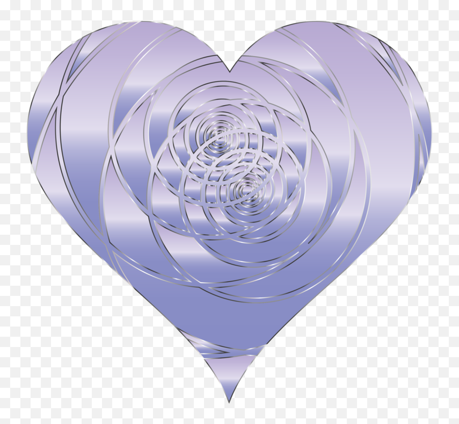 Blue Purple Heart Png Clipart