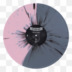 Jenny Zigrino - Jzs New Album Baby Pinksilver Split Wblack Splatter Vinyl Optical Disc Png,Vinyl Png