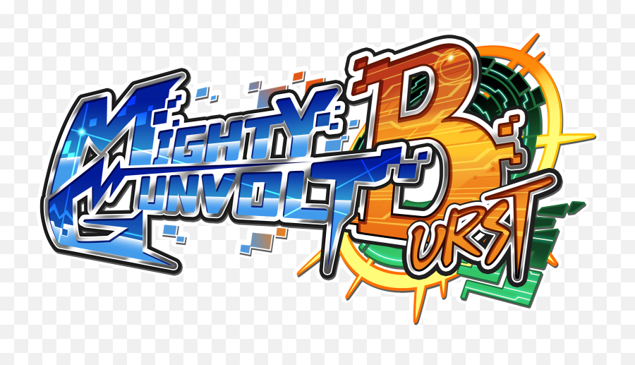 Mighty Gunvolt Burst To Switch June 15 And 3ds July - Mighty Mighty Gunvolt Burst Logo Png,Beyblade Burst Logo