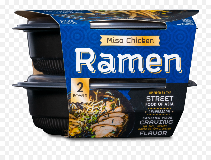 Miso Chicken Ramen Entrée Snapdragon Png