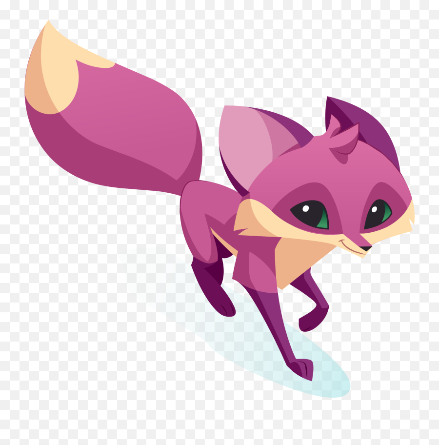 Pink Fox Cliparts - Fox In Animal Jam Png,Animal Jam Png