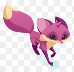 Pink Fox Cliparts - Fox In Animal Jam Png,Animal Jam Png