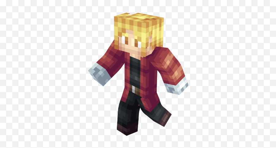 Edward Elric Minecraft Skin - Edward Elric Minecraft Skin Png,Edward Elric Png