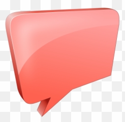 Download 3d Thought Bubble Png - Call Out Shapes Horizontal