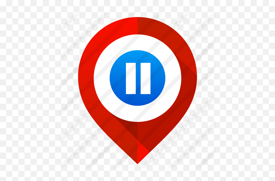 Pause - Free Maps And Location Icons Vertical Png,Pause Symbol Png
