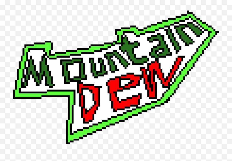Mountain Dew Pixel Art Maker - Mountain Dew Hd Art Png,Mountain Dew Png