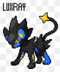 Link - Pixel Art Pokemon Luxio Png,Luxray Png