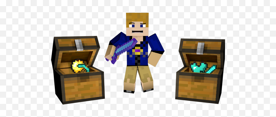 Minecraft Chest Png - Fictional Character,Minecraft Chest Png