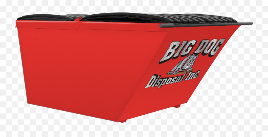 6 Yard Rear Load Big Dog Disposal - Waste Container Lid Png,Dumpster Transparent