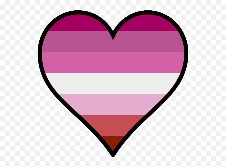 Fileheart Lesbian Pridepng - Wikimedia Commons Lesbian Pride Flag Heart,Png Heart