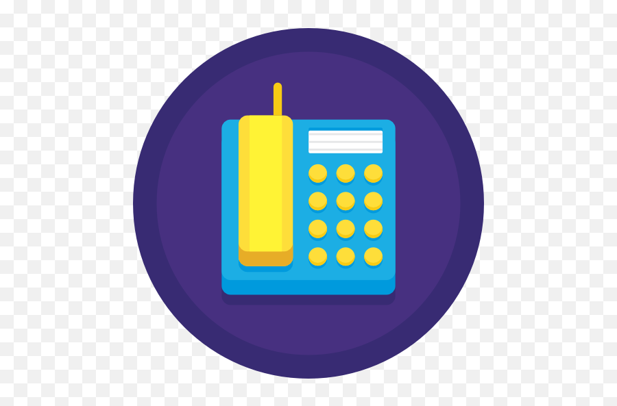 Telephone - Free Technology Icons Office Equipment Png,Phone Fax Icon