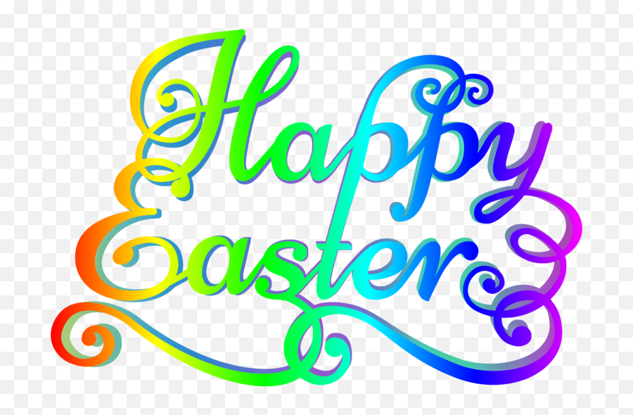 Happy Easter Transparent Clip Art Image - Happy Easter Transparent Background Png,Easter Transparent