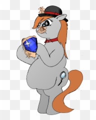 Fatponysketches Bipedal Bowler Hat Chubby Cloth - Fictional Character png