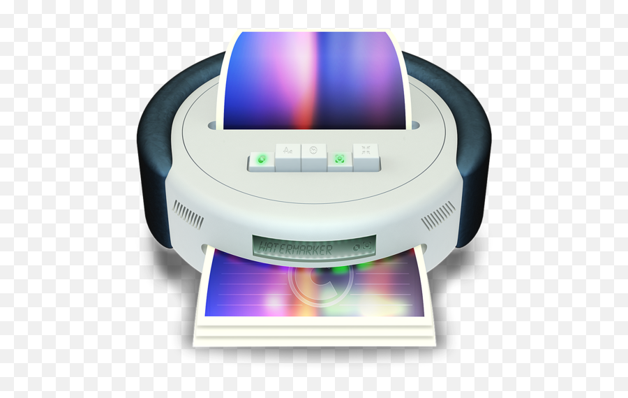 Watermaker App Print Photo Scan Icon - Office Equipment Png,Product Information Icon