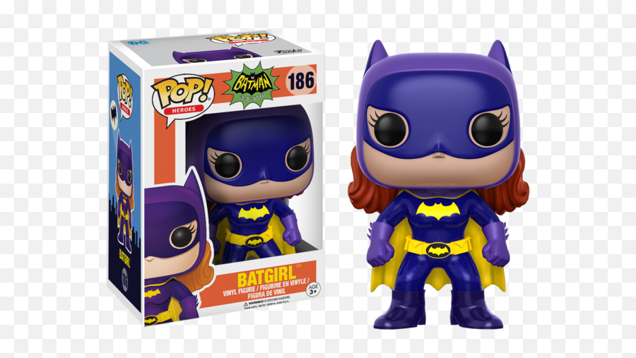 Funko Pop Batman - Batgirl 1966 186 Batgirl Funko Pop Png,Batgirl Png