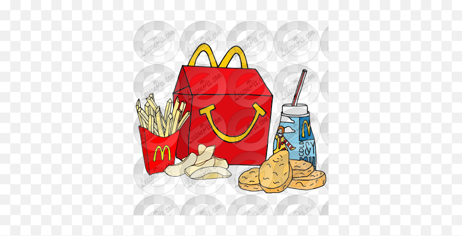 Happy Meal Clipart - Clip Art Png,Happy Meal Png