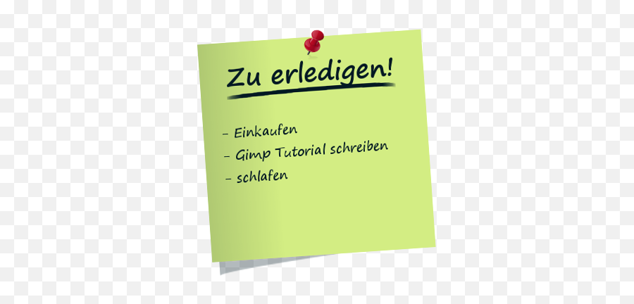 Gimp Schattenspielchen Abgehobene Ecke Erstellen - Horizontal Png,Icon Erstellen Gimp