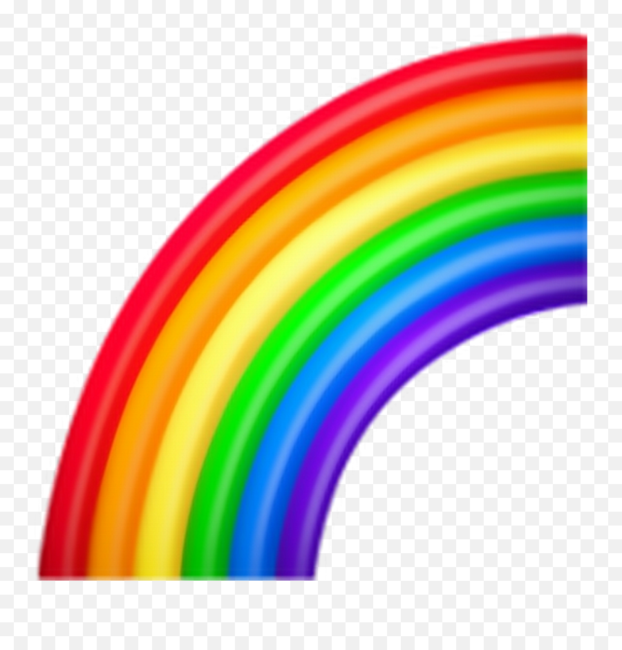 Emoji Arcoiris Rainbow Pngtumblr Png - Rainbow Emoji Transparent,Emoji Pngs