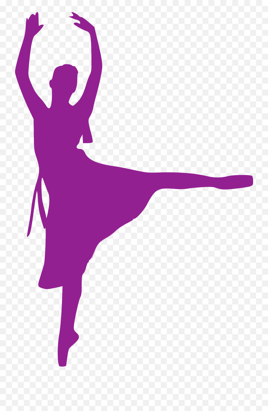 This Free Icons Png Design Of Silhouette Danse 58 - Dancer Silhouette Purple Png,Ballerina Icon