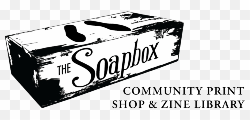 The Soapbox Community Print Shop U0026 Zine Library - Language png