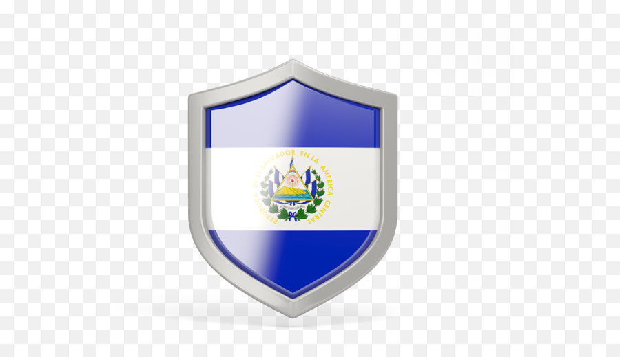 Shield Icon Illustration Of Flag El Salvador - New Zealand Flag Shield Png,El Icon