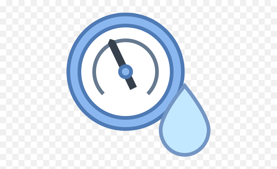 Humidity Icon In Office Style - Humidity And Pressure Icon Png,Humidity Icon