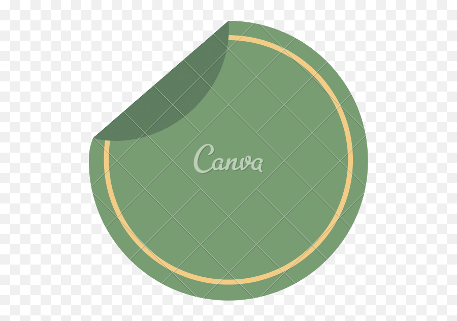 Circle Sticker Icon - Canva Canva Png,Sticker Icon