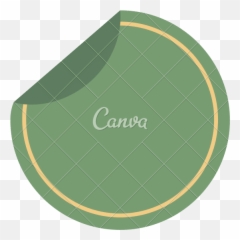 Circle Sticker Icon - Canva png