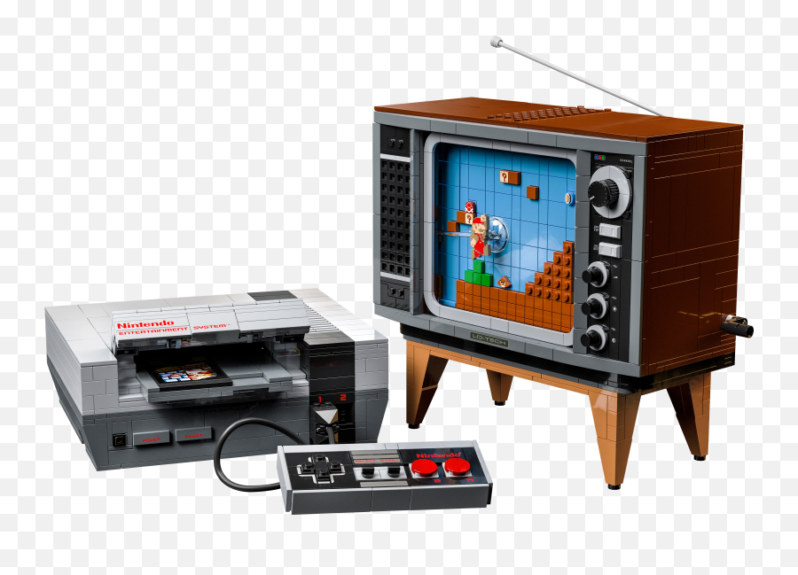 Nintendo Entertainment System - Lego Mario Nes Png,Nintendo Entertainment System Icon
