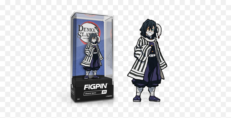 Demon Slayer - Obanai Iguro 811 Demon Slayer Figpin Png,Guro Icon