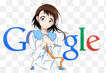Guide How To See The Best Girl As Your Google Logo Rnisekoi - Anime Girls Logo png