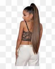 Download Ariana Grande In White Trousers Png Image For Free - Girl