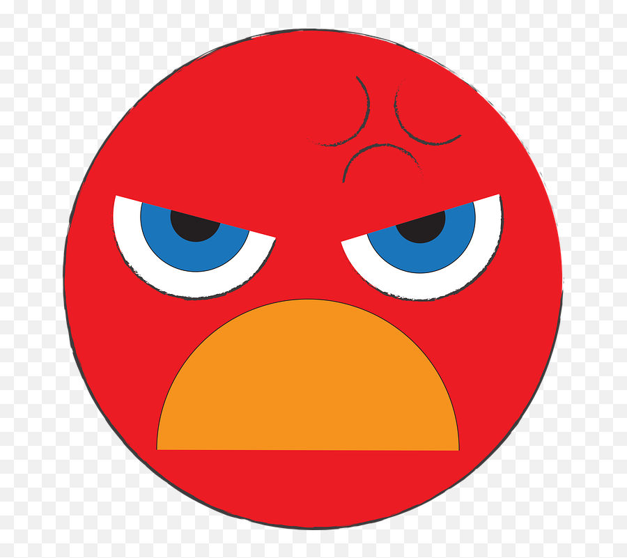 Angry Mad Emoticon - Cartoon Png,Mad Emoji Transparent