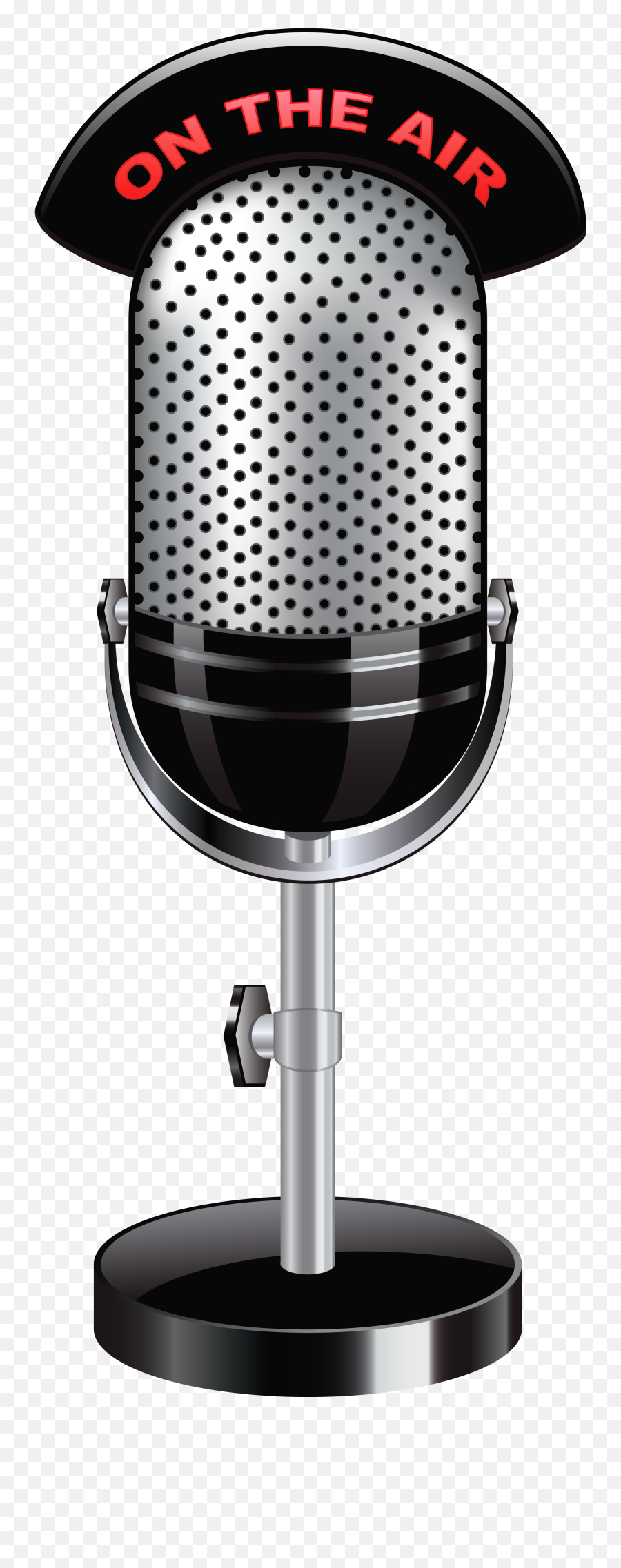 Microphone Background Transparent U0026 Png Clipart Free - Radio Microphone Png,Transparent Clipart